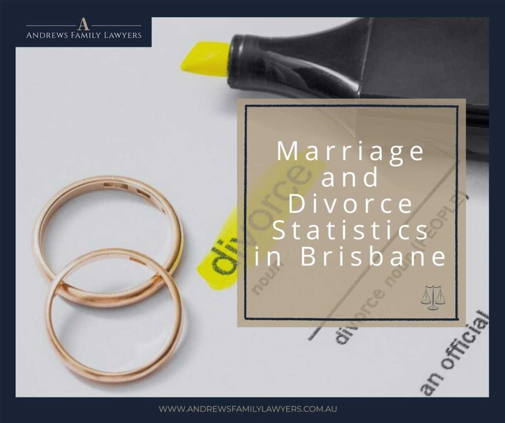 Marriage and Divorce Statistics in Brisbane