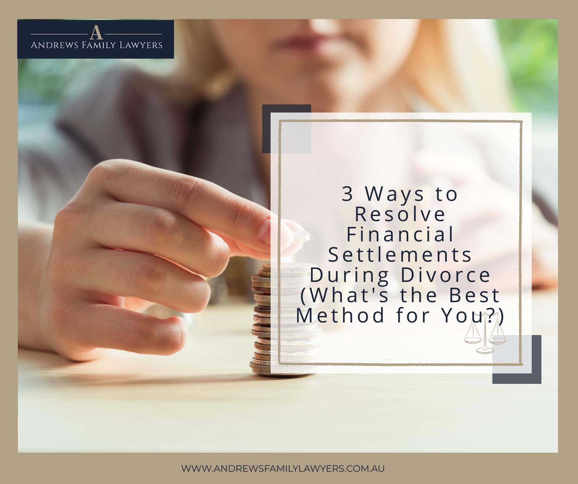 3 ways to resolve financial settlements
