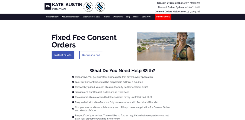 parenting consent orders