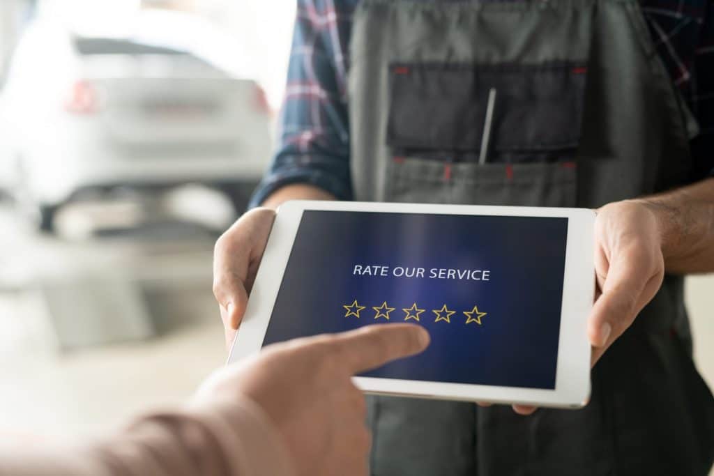rate our service