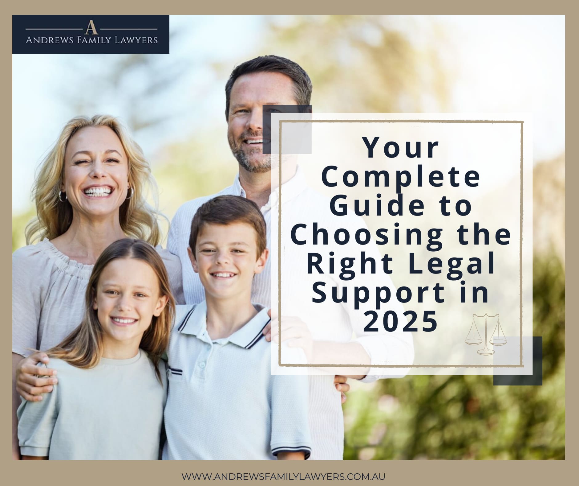 couple spending time outdoors with their two children part of the parenting plan for best outcome